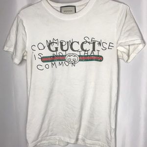 Gucci common sense t-shirt new without tags